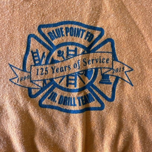 Gildan Shirts Firefighter Blue Point Ny Fire Department Jr Drill